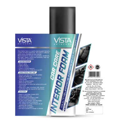 VISTA INTERIOR FOAM 450 ml - Image 2