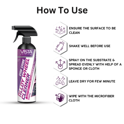 VISTA ALLOY WHEEL CLEANER (500 ml) - Image 6