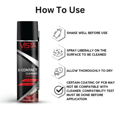 VISTA E CONTACT CLEANER 450 ml (275 g) - Image 4