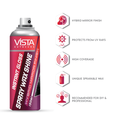 VISTA SPRAY WAX SHINE 150 ml - Image 5