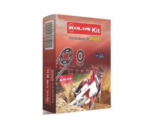 Chain and Sprocket kit for APACHE 200 CC 4V - KIT HPOR 252