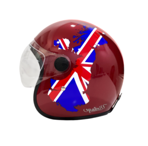 Vinatge Flag (Glossy Maroon)