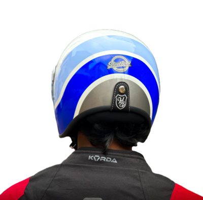 SBH-54 Vintage Blaze (Mat Black/Blue)