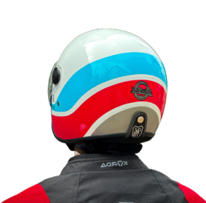 SBH-54 Vintage Blaze(Glossy White/Red)