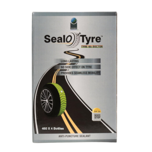 Seal-O-Tyre Sealant (450 ML X 4) | Combo Pack of 4