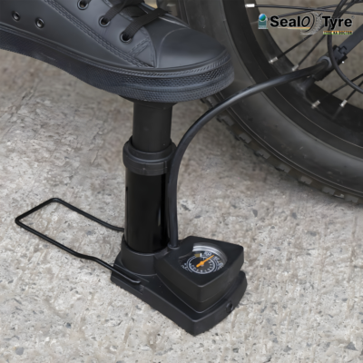 InflateX Bike Tyre Inflator – Foot Pump - Image 3