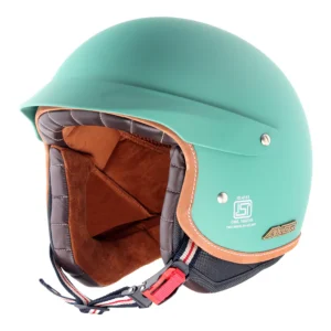 Retro Jet West Helmet with Peak