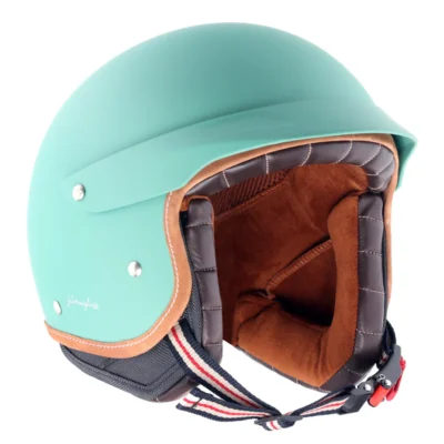 Retro Jet West Helmet with Peak - Image 3
