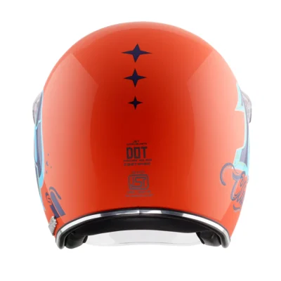 Retro Jet Sportz C13 Helmet - Image 4