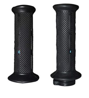 NIKAVI HLGP05 Handle Grip Set Compatible for Bajaj Discover Latest Model (Set of 3) + NKVKC
