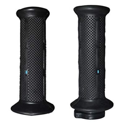 NIKAVI HLGP05 Handle Grip Set Compatible for Bajaj Discover Latest Model (Set of 3) + NKVKC