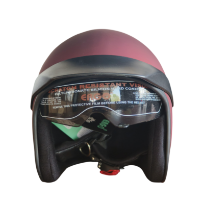 JETSTAR WITH INNER VISOR CLR : MT.C.RED