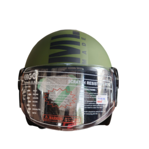 MLC WITH INNER VISOR  COLOUR : MAT GREEN