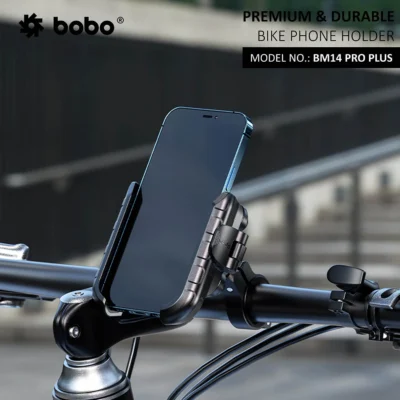 BOBO BM14 PRO PLUS Quick Release with PRO PLUS Vibration Damper Enhanced BM4 PRO PLUS Bike / Cycle Phone Holder Motorcycle Mobile Mount - Image 3