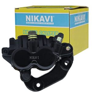 NIKAVI BCC02AA Rear Brake Caliper Assembly Compatible for Bajaj Pulsar Black (Front) - KBX