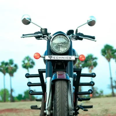 Classic Reborn 350 Brake Fluid Container Guard