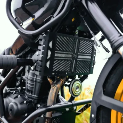 Himalayan 450 Radiator Guard - Silver