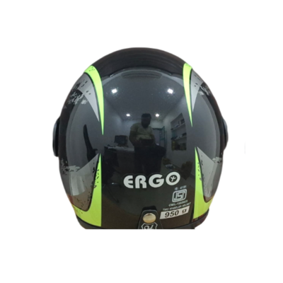 ERGO G STRIP WITH VISOR CLR : GREEN/BLACK - Image 2