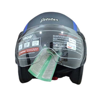 ERGO G STRIP WITH VISOR CLR : BLUE/ MAT BLACK - Image 3